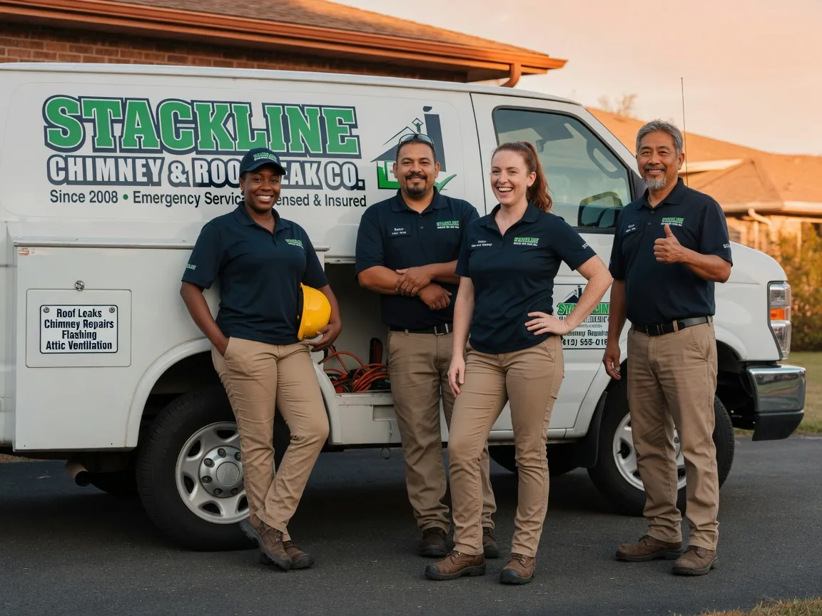 Chimney flashing repair company in Lone Grove, OK